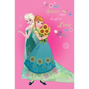 Covor Disney Kids Princess Elsa & Anna 4, Imprimat Digital