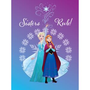 Covor Disney Kids Sisters Elsa & Anna 6, Imprimat Digital