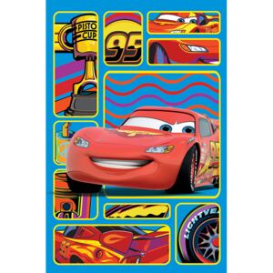 Covor Disney Kids Cars Red 027, Imprimat Digital
