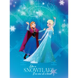Covor Disney Kids Frozen Elsa & Anna 7, Imprimat Digital