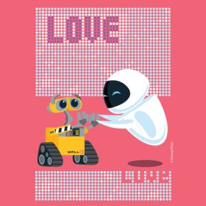 Covor Disney Kids Wall-E Love 502, Imprimat Digital