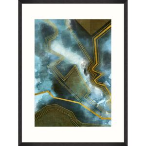 Tablou Framed Art Gold Thunders II