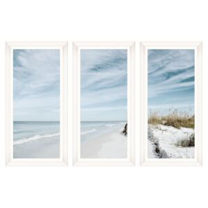 Tablou 3 piese Framed Art Summer Beach