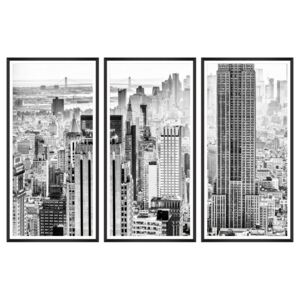 Tablou 3 piese Framed Art Manhattan View