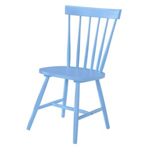Scaun din lemn Guus Albastru, l44,5xA43xH88,5 cm