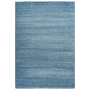 Covor Unicolor Elgin, Albastru, 80x150 cm