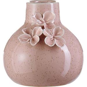 Vaza Ceramica Roz - Ceramica Roz Pastel Diametru 10cm x Inaltime 10cm