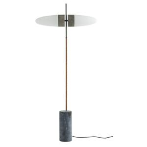 Lampa de Podea BULL - Aluminiu Negru Latime(65 cm) Inaltime(140 cm)
