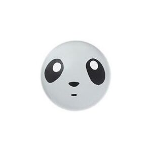 Cuier Sferic cu Panda pentru Copii - Lemn Gri diametru (5.5cm)
