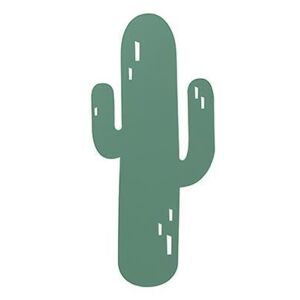 Lampa Cactus Verde - Lemn Verde Inaltime(47 cm) W(21 cm)