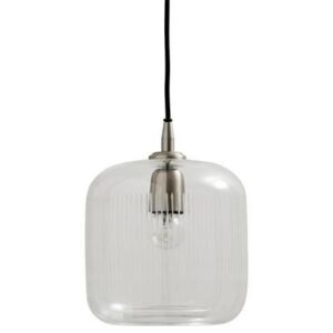 Lampa suspendata CLEAR din sticla - Sticla Transparent Diametru (20x21 cm)