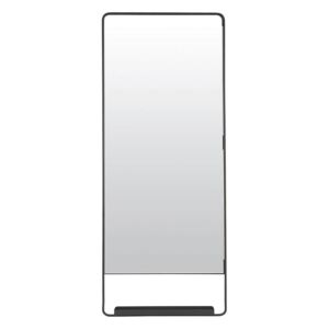 Oglinda cu Raft CHIC - Sticla Natur Diametru(45 cm x 110 cm)
