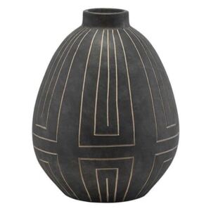 Vaza Mica Aljeco - Ceramica Negru Diametru( 32.5 cm) x Inaltime (40 cm)
