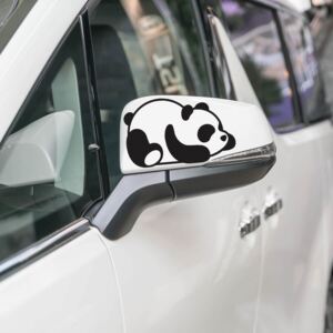Set stickere pentru oglinzi laterale auto - Panda