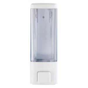 Dispenser sapun lichid de perete alb/transparent din PVC 320 ml Istres Wenko