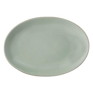 Platou Servire din Ceramica Verde Spring - Ceramica Verde L(30.5 cm) X Inaltime(5 cm) x W(21.5 cm)