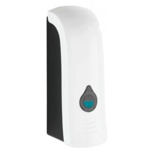 Dispenser sapun lichid de perete alb/negru din PVC 280 ml Ranera Wenko