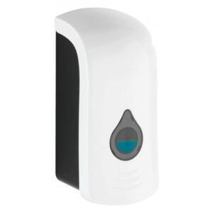 Dispenser sapun lichid de perete alb/negru din PVC 740 ml Ranera Wenko