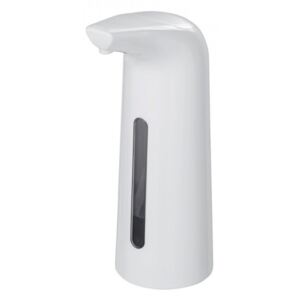 Dispenser sapun lichid cu senzor alb din PVC 400 ml Larino Wenko