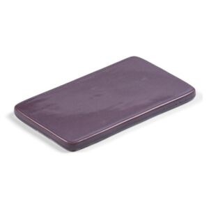 Platou Servire din Ceramica Violet - Ceramica Violet Lungime(22 cm) x latime( 12.8 cm)