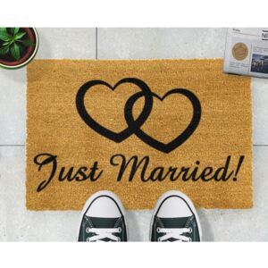 Covor intrare Artsy Doormats Just Married, 40 x 60 cm