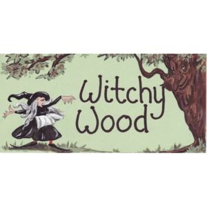 Placuta decorativa Witchy Wood