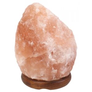Lampa cu cristal de sare roz de Himalaia 25cm