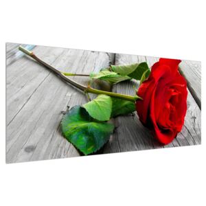 Tablou cu trandafirul roșu (Modern tablou, K011140K12050)