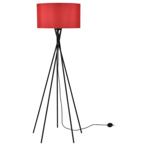 [lux.pro]® Lampa de podea eleganta - Red Mikado 1 x E 27 - 60W - rosu / negru