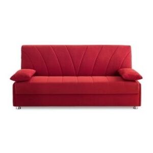 Canapea rosie living ISCHIA, disponibila pentru stofa MARA 04