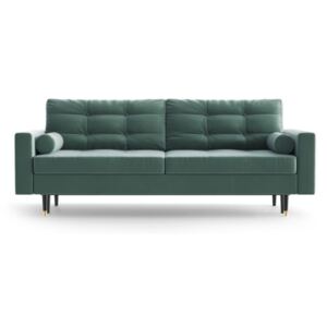 Canapea extensibilă cu 3 locuri Daniel Hechter Home Aldo Mint, verde