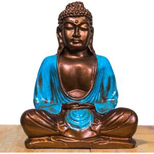 Statuetă Golden Meditating Buddha, M