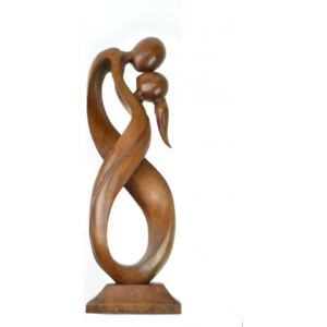 Statuetă Wooden Infinity Lovers, XL