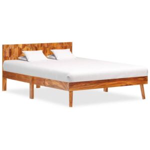 Cadru de pat, 120 x 200 cm, lemn masiv de sheesham