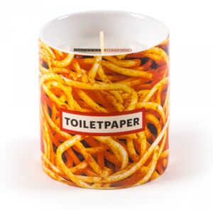 Lumanare multicolora din portelan 9,5 cm Entropy Spaghetti Seletti