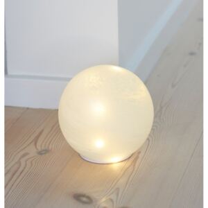 Glob luminos Odina - alb, mat, 15 cm