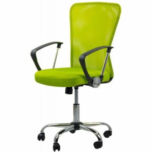 Scaun pentru birou, inaltime 108 cm, suporta maxim 110 kg, Verde
