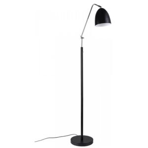 Lampadar negru din metal si plastic 140 cm Alexander High Black Nordlux