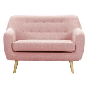 Canapea cu 2 locuri Vivonita Lila, roz deschis
