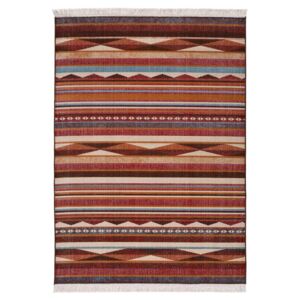 Covor Universal Caucas Stripes, 160 x 230 cm, roșu
