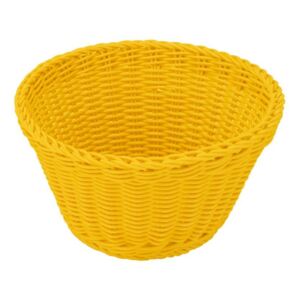 Coș pentru masă Saleen, ø 18 cm, galben