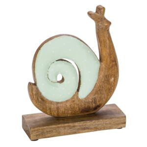 Decorațiune din lemn pentru Paște Ego Dekor Snail, verde