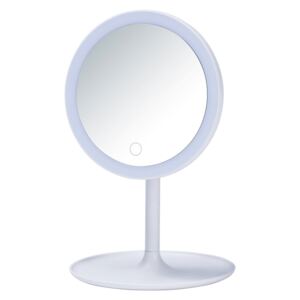 Oglindă cosmetică cu ancadrament LED Wenko Turro, alb