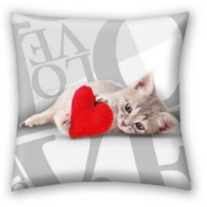 Perna Love Cat, 40 x 40 cm