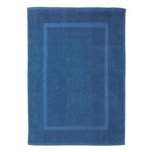 Covor baie din bumbac Wenko Slate, 50 x 70 cm, albastru