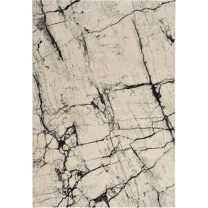 Covor imitatie pattern piatra Stone Black (160 x 230) | DE DIMORA - 160x230