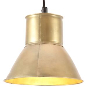Lampă suspendată, 25 W, culoare alamă, rotund, 17 cm, E27