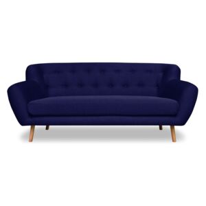 Canapea cu 3 locuri Cosmopolitan design London, albastru închis