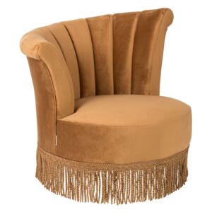Fotoliu maro-auriu Lounge Chair Flair Golden Brown