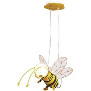 Pendul Bee E27 max. 1x40W, albinuta, pentru camera copiilor